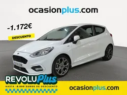 Blanco Usado 2018 Ford Fiesta ST-Line Utilitario | 12.900 € (Precio justo)