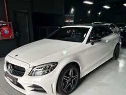 Blanco Usado 2018 Mercedes C200 Descapotable | 30.999 € (Precio justo)