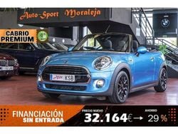 Azul Usado 2019 Mini Cooper Cabriolet Descapotable | 20.900 € (Buen precio)