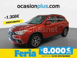 Rojo Usado 2018 Mitsubishi ASX Motion SUV | 14.390 € (Precio justo)