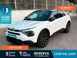 Blanco Usado 2022 Citroën e-C4 Shine Berlina | 18.690 € (Precio justo)
