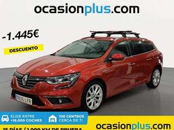 Rojo Usado 2020 Renault Mégane GrandTour Zen Familiar | 14.455 € (Buen precio)