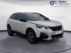 Blanco Usado 2018 Peugeot 3008 GT-line SUV | 16.850 € (Precio justo)