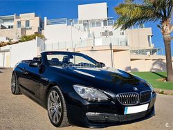 Negro Usado 2013 BMW 640 Cabriolet Comfort Edition Descapotable | 28.500 € (Precio justo)