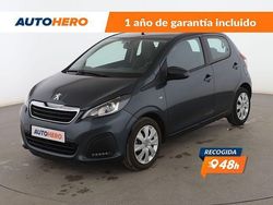 Gris Usado 2017 Peugeot 108 Active Berlina | 8299 €