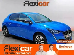 Azul Usado 2022 Peugeot 208 Allure Utilitario | 15.490 € (Precio justo)