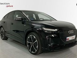 Negro Usado 2023 Audi Q4 e-tron S-Line SUV | 52.400 €