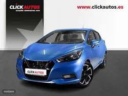 Azul Usado 2021 Nissan Micra Acenta Utilitario | 12.500 € (Precio justo)