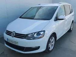 Blanco Usado 2019 VW Sharan Advance Monovolumen | 32.730 € (Un poco caro)