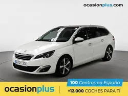 Blanco Usado 2015 Peugeot 308 Allure Familiar | 12.250 € (Precio justo)