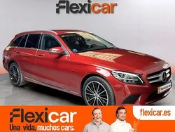 Granate Usado 2020 Mercedes C300e Familiar | 31.990 € (Precio justo)