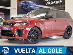 Rojo Usado 2021 Land Rover Range Rover Sport SVR SUV | 89.990 €