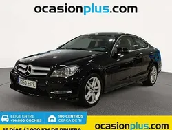 Negro Usado 2013 Mercedes C180 Coupe | 16.650 € (Precio justo)
