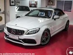 Blanco Usado 2019 Mercedes C63S AMG Descapotable | 70.000 € (Precio justo)
