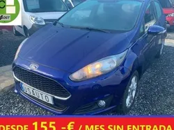 Azul Usado 2017 Ford Fiesta Utilitario | 9900 € (Precio justo)