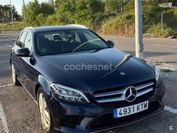 Azul Usado 2019 Mercedes C220 Familiar | 26.500 € (Precio justo)