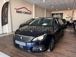 Azul Usado 2019 Peugeot 308 Allure Familiar | 10.990 € (Precio justo)