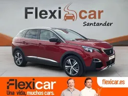 Rojo Usado 2017 Peugeot 3008 GT-line SUV | 16.390 € (Precio justo)