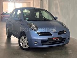 Azul Usado 2007 Nissan Micra Acenta Utilitario | 4990 € (Precio justo)