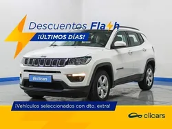 Blanco Usado 2018 Jeep Compass Longitude SUV | 15.490 € (Precio justo)