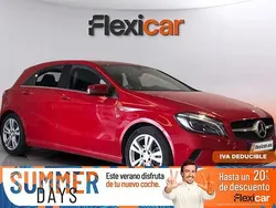Rojo Usado 2017 Mercedes A200 Berlina | 20.990 € (Precio justo)