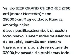 Verde Usado 2002 Jeep Grand Cherokee Limited SUV | 12.000 €