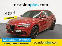 Rojo Usado 2018 Alfa Romeo Stelvio Quadrifoglio SUV | 46.200 €