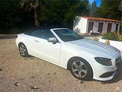 Blanco Usado 2018 Mercedes E220 Descapotable | 32.000 € (Precio justo)