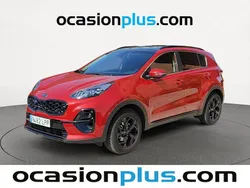 Rojo Usado 2021 Kia Sportage SUV | 19.991 € (Precio justo)