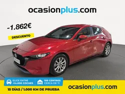 Rojo Usado 2019 Mazda 3 | 19.700 € (Precio justo)