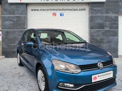 Azul Usado 2015 VW Polo Advance Berlina | 8990 € (Precio justo)