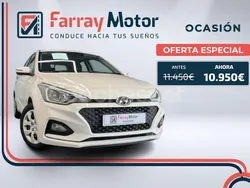 Blanco Usado 2019 Hyundai i20 Berlina | 10.950 € (Precio justo)