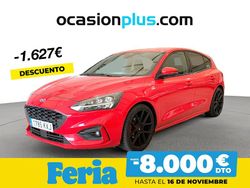 Rojo Usado 2019 Ford Focus ST-Line Berlina | 17.900 € (Caro)