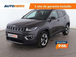 Gris Usado 2020 Jeep Compass Limited SUV | 15.523 € (Precio justo)