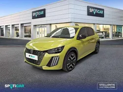 Amarillo Usado 2023 Peugeot e-208 GT Utilitario | 21.000 €