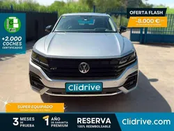 Gris Usado 2018 VW Touareg R-line SUV | 40.890 € (Un poco caro)