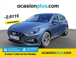 Azul Usado 2021 Hyundai i30 Berlina | 17.200 € (Un poco caro)