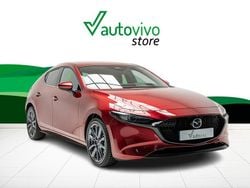 Rojo Usado 2023 Mazda 3 Exclusive-Line Berlina | 26.000 € (Precio justo)