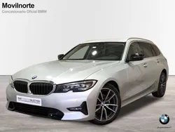 Plateado Usado 2021 BMW 320 Familiar | 33.390 € (Precio justo)