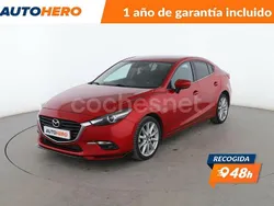 Rojo Usado 2017 Mazda 3 Berlina | 15.199 € (Precio justo)