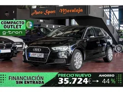 Negro Usado 2020 Audi A3 Sportback g-tron Design Berlina | 19.400 € (Precio justo)