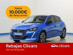 Azul Usado 2022 Peugeot 208 Allure Utilitario | 15.490 € (Precio justo)