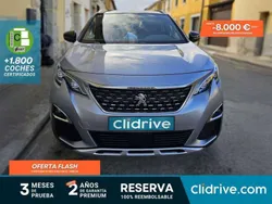Gris Usado 2020 Peugeot 5008 GT-line Monovolumen | 16.990 € (Buen precio)