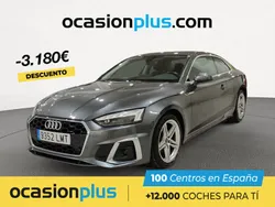 Gris Usado 2021 Audi A5 S-Line Coupe | 33.000 € (Precio justo)
