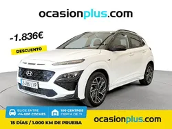 Blanco Usado 2021 Hyundai Kona N Line SUV | 19.300 € (Un poco caro)