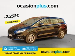 Negro Usado 2018 Ford S-MAX Titanium Monovolumen | 24.790 € (Precio justo)