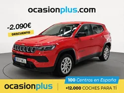 Blanco Usado 2022 Jeep Compass Longitude SUV | 22.790 € (Precio justo)