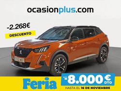 Naranja Usado 2023 Peugeot 2008 GTi SUV | 17.800 € (Buen precio)