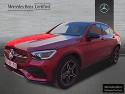 Rojo Usado 2021 Mercedes GLC220 AMG line | 49.900 €