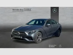 Gris selenita Usado 2024 Mercedes C300e AMG line Berlina | 51.990 € (Buen precio)